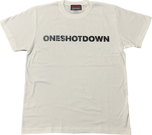 ONESHOTDOWN アルファベットTシャツ