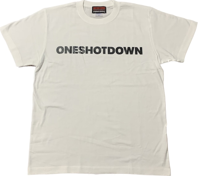 ONESHOTDOWN アルファベットTシャツ