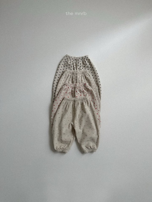 minirobe25wn_Round Jogger Pants