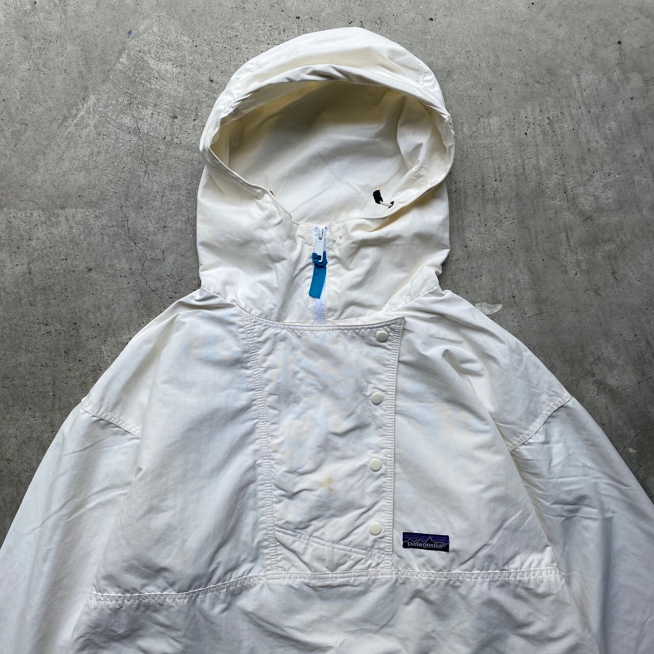 Patagonia 1990年製 アノラックパーカー XS ブルー ヴィンテージ  