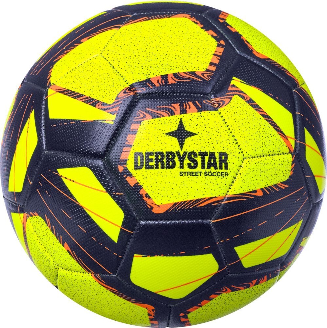 ダービースター DERBYSTAR サッカーボール MINIBALL Street Soccer 黄青橙 47㎝