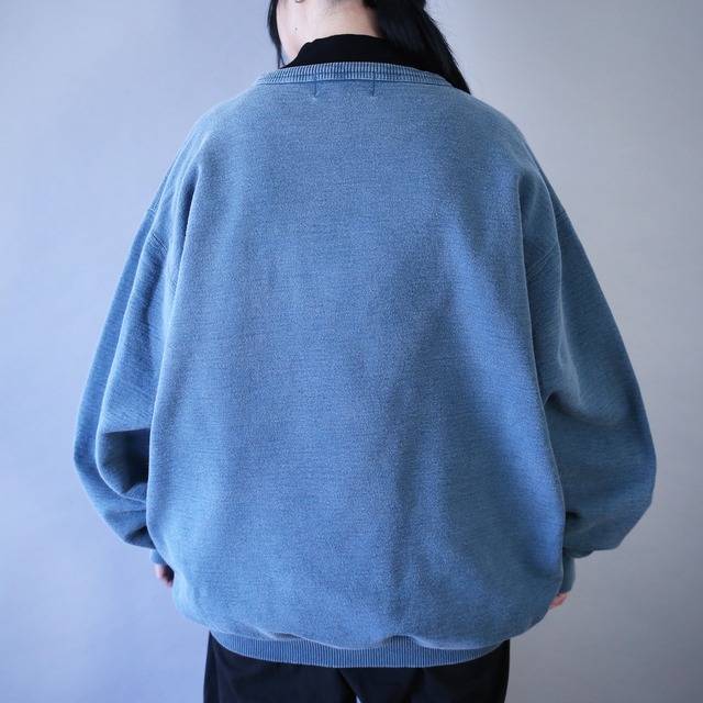 "刺繍" wood working tools design over silhouette sweat