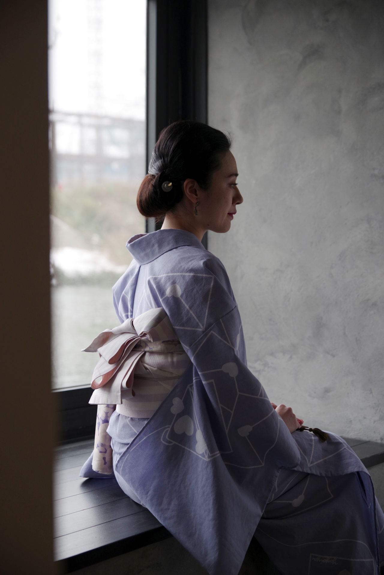 お仕立て上がり 着物・浴衣 ラブレター (紅掛空) / Mサイズ | 弥生屋