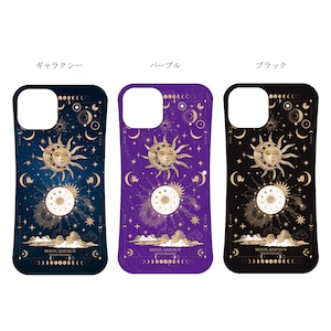 月と太陽、始まりの物語 "MOON&SUN" iPhoneグリップケース