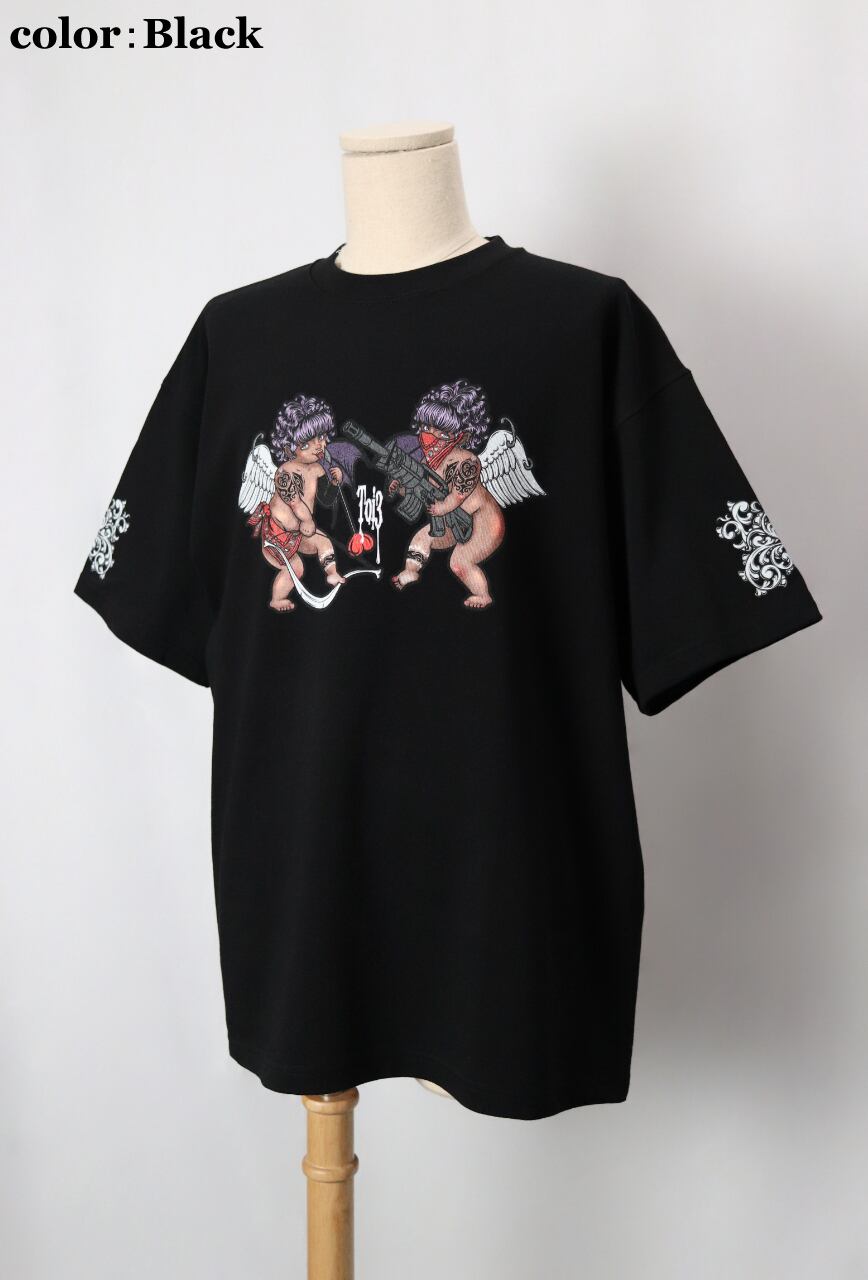 AngelDevil T-shirt(エンジェルデビル ティーシャツ)【Black】 | Toi3