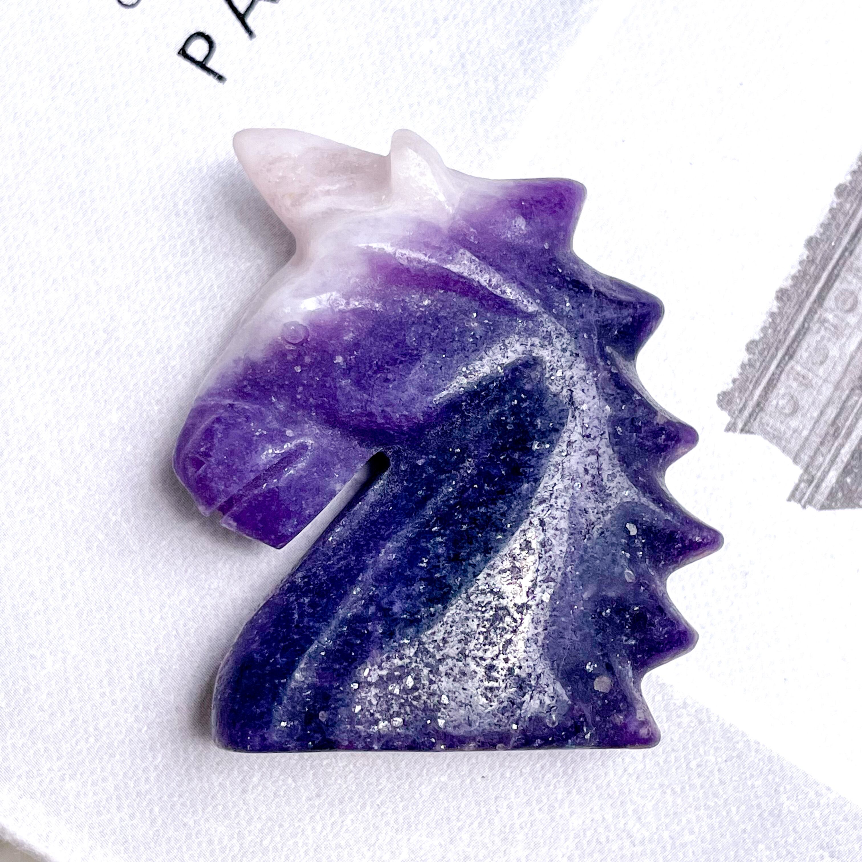 Lepidolite Unicorn Medium 8 ✧ レピドライトユニコーン
