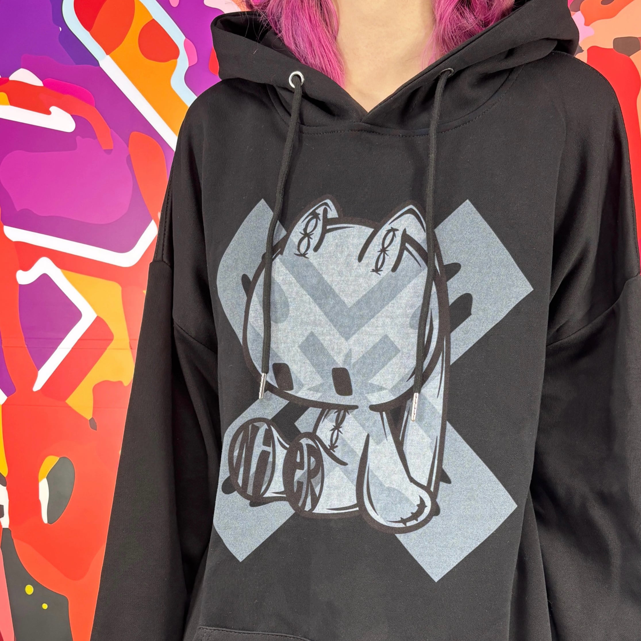 SITTING NIER UNISEX BIG PARKA | NIER CLOTHING