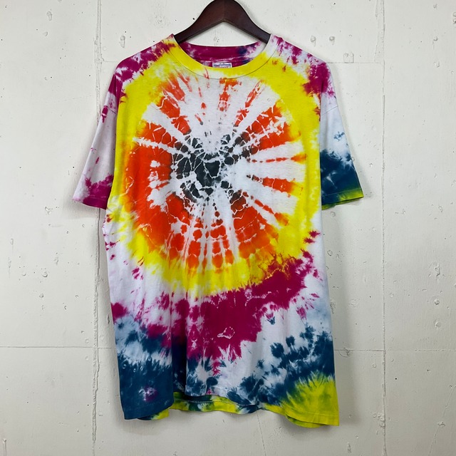 USA製 90年代 90s Hanes ヘインズ タイダイ Tシャツ 古着 メンズXL 