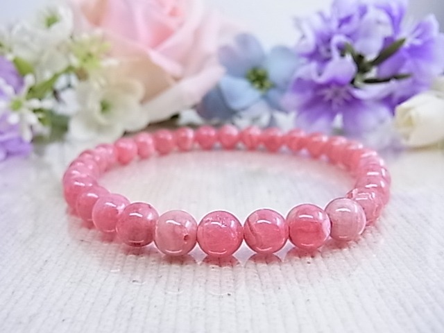 お得品 花石 インカローズ 6 可愛い 薔薇の花びら ピンク 美しい 天然石 ブレスレット パワーストーン Y95 Larimarmj お得品 花石 インカローズ 6 可愛い 薔薇の花びら ピンク 美しい 天然石 ブレスレット パワーストーン Y95 Larimarmj