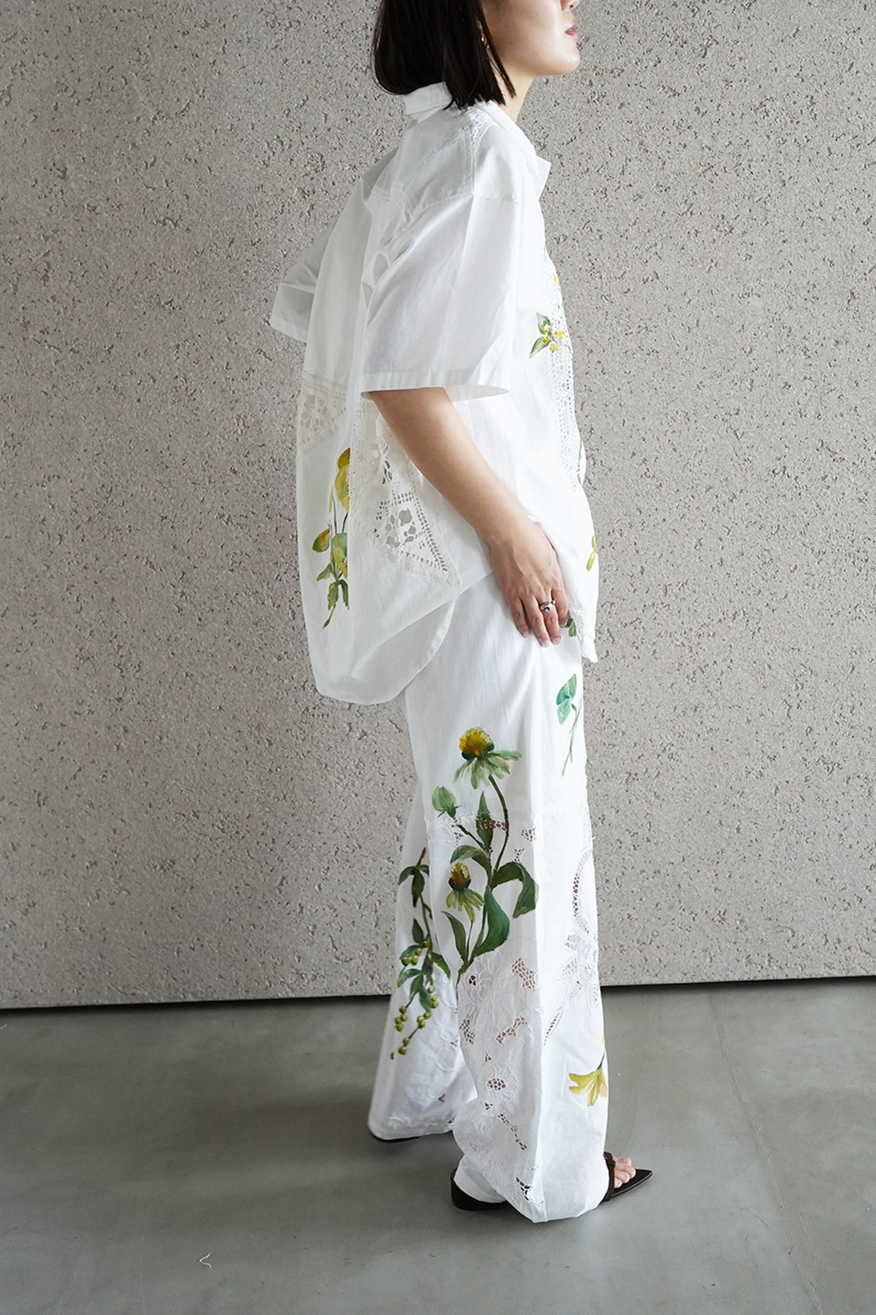 vintage lace pants multi