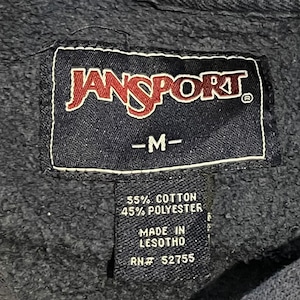 【JANSPORT】カレッジ プリント コロンバス州立大学 プルオーバー パーカー M スウェット ジャンスポーツ アメリカ古着