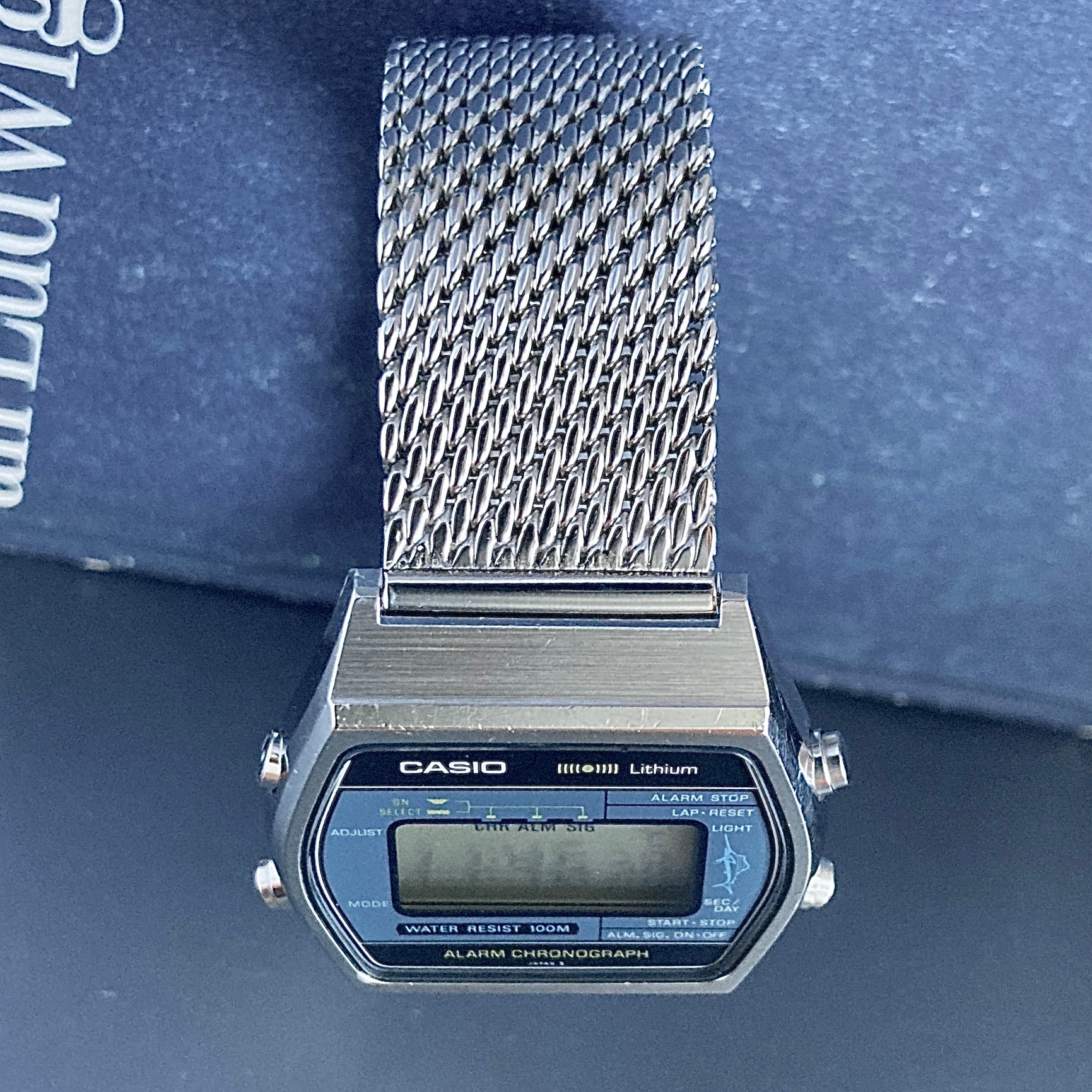 商品番号156 casio w250青 Marlin | ふるカシ時計