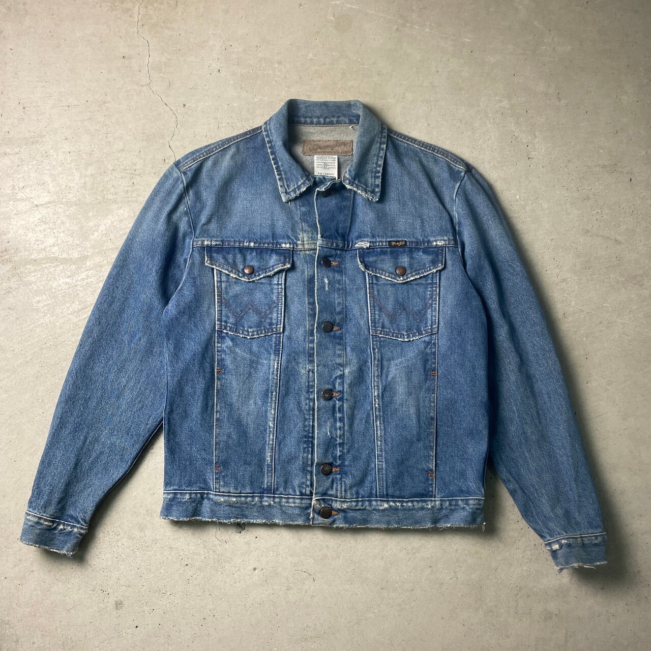 90年代 Wrangler ラングラー デニムジャケット メンズM 古着 Gジャン 