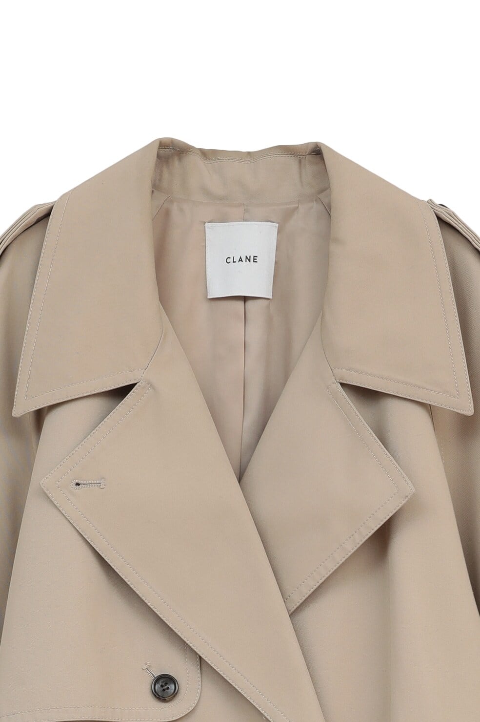 CLANE ★ SHORT TRENCH COAT CLANE(クラネ) OVER SHORT TRENCH COAT | サウスオレンジ｜メンズ