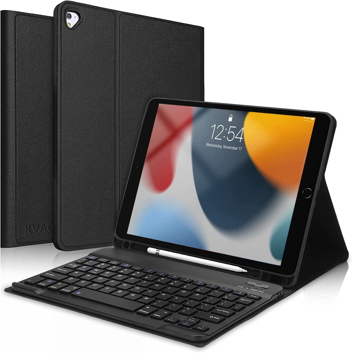 ipad 第9/8/7世代キーボード付きケース 横/縦置き対応 ipad Air3 Pro10