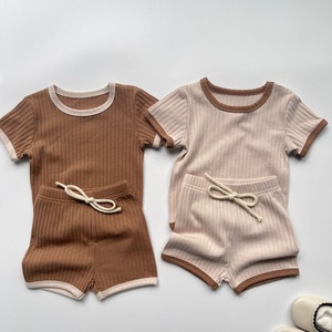 BABY 夏新作　半袖Tシャツ＆ショットパンツ　セットアップ
