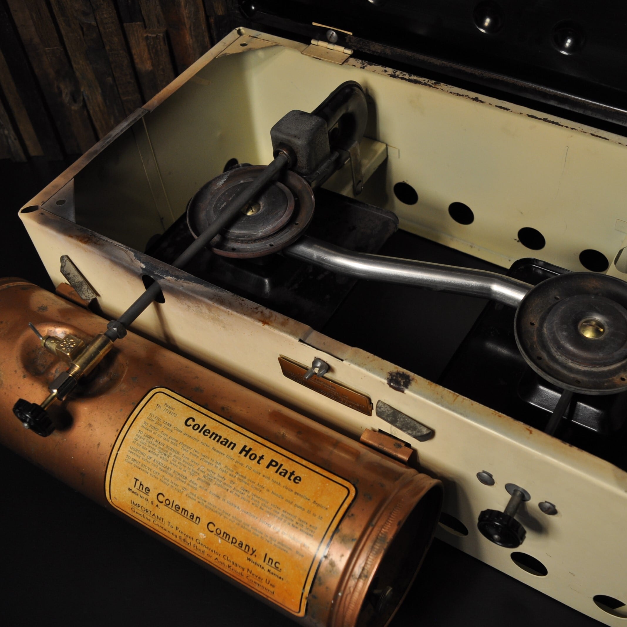 コールマン NO.391A ホットプレート アメリカ製 1930年代 ストーブ