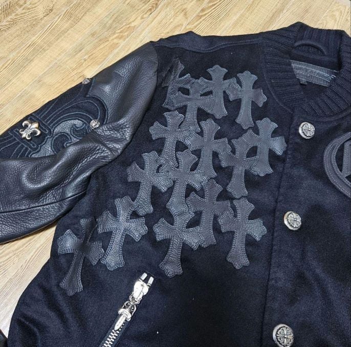 CHROME HEARTS クロムハーツ LETTERMAN JACKET レターマン ジャケット
