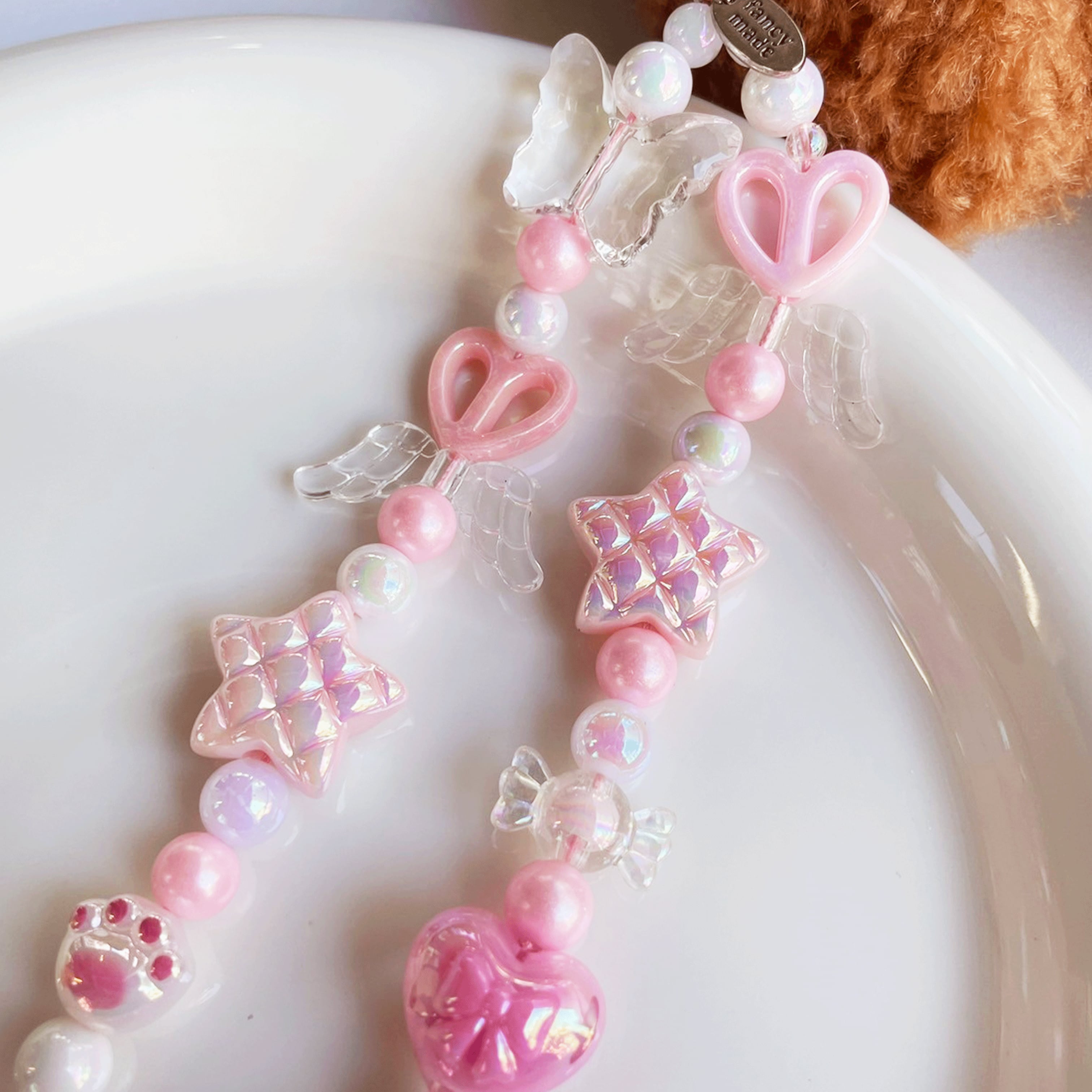 ꒰ fancymade ꒱ phone strap【SR-0214】 | fancypods 팬시폿즈