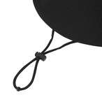 ANEW WOMEN Unbalanced wide brim bucket hat [サイズ: F (AGDUWCP42BKF)] [カラー: BLACK]