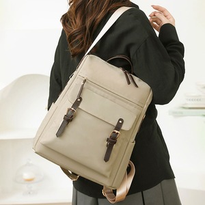 リュックサック ナイロン 大容量 レディース メンズ 男女兼用 軽量 韓国 A4 おしゃれ 大人 カジュアル シンプル 多収納 2way スクエアバッグ 大人可愛い 大人女子