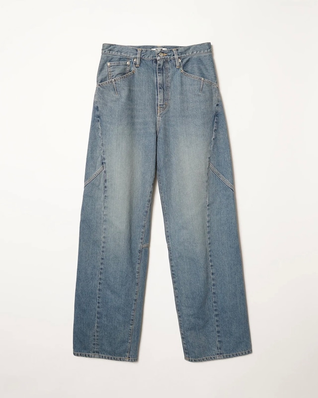 【NTN】3D 5 POCKET PANTS WASHED INDIGO