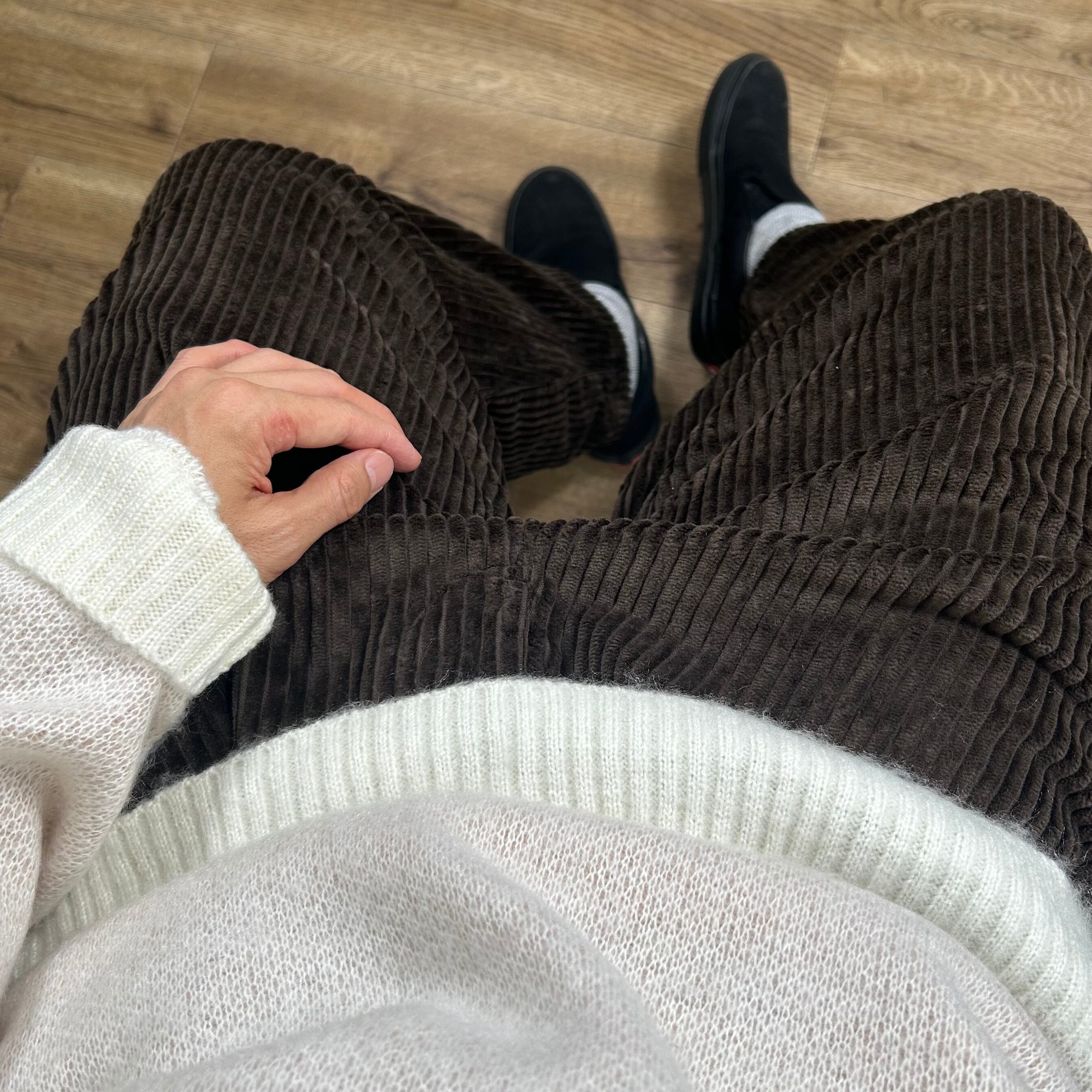 25AW》【STILL BY HAND】3.5W CORDUROY TACK EASY SLACKS スティルバイ