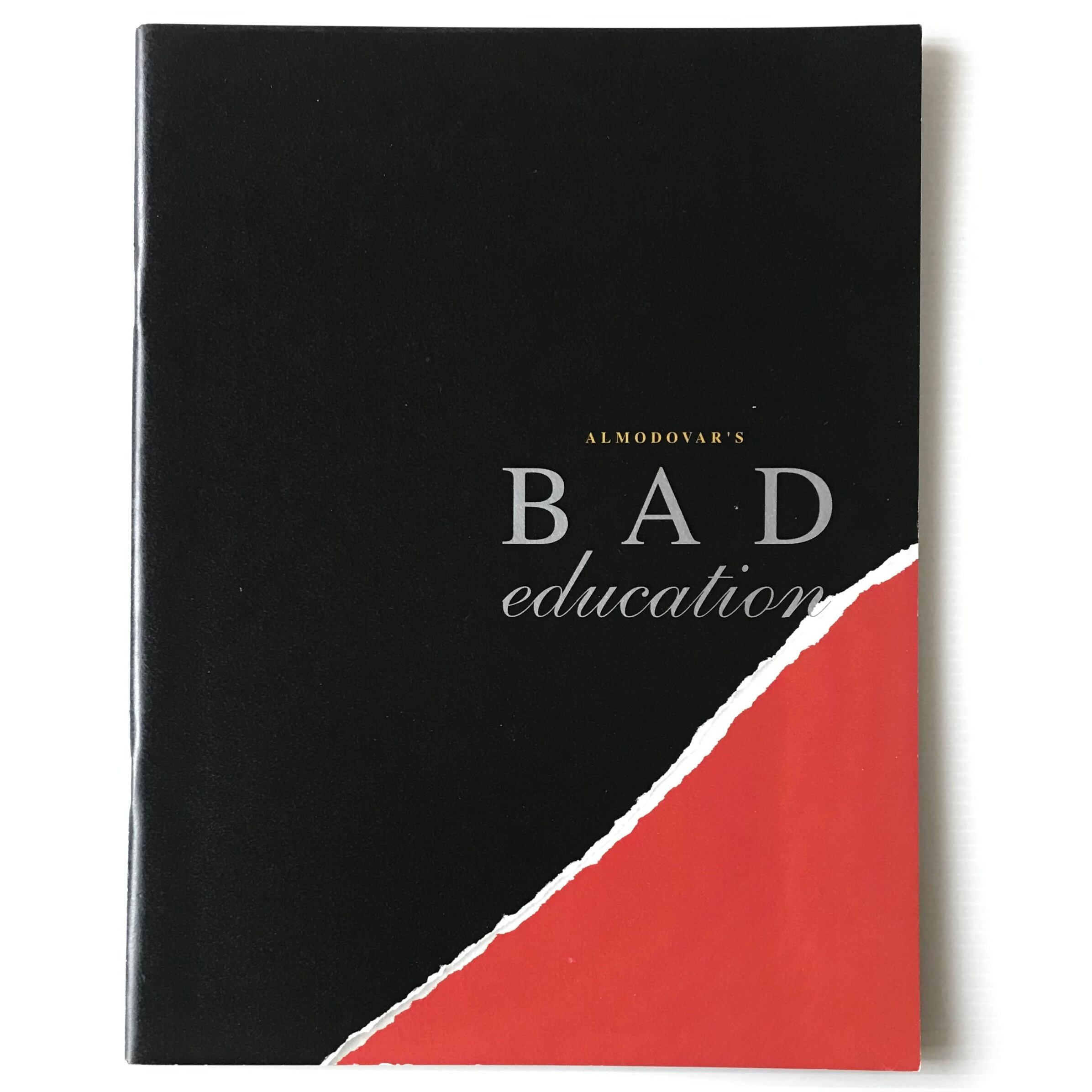 映画パンフレット バッド エデュケーション 古書店 リブロスムンド Librosmundo