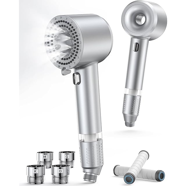 シャワーヘッド マイクロナノバブル【Anycee独創デザイン！ダブル増圧