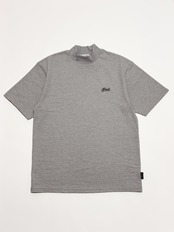SMALL BOX S/S MOCK NECK GRAY