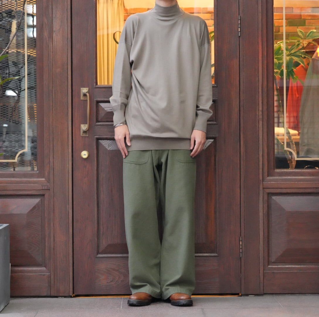 トップス Olde steader Mil MockNeck Longsleeve Olde Homesteader (オールドホームステッダー) 