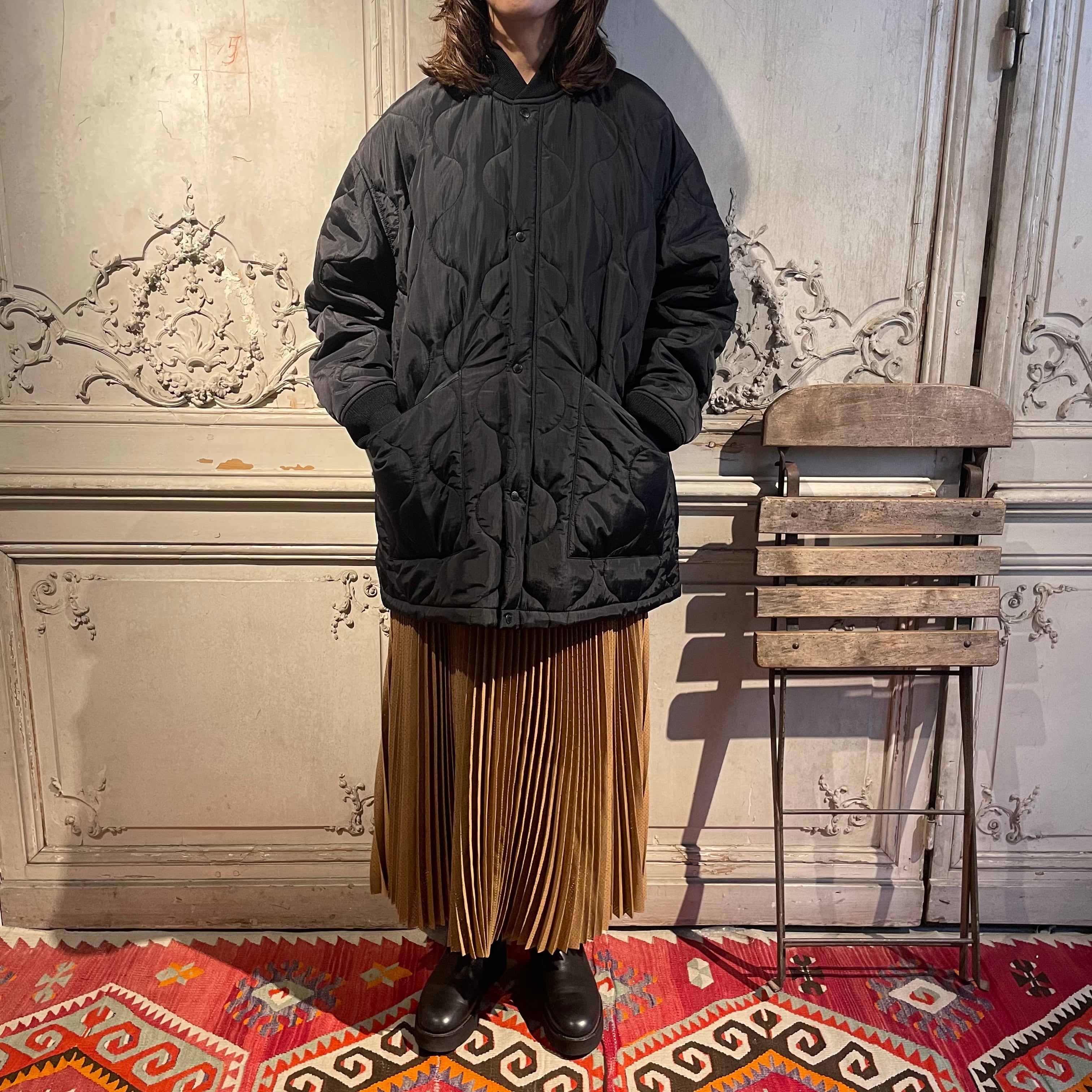 HYKE【ハイク】QUILTED LINER TYPE CWU-9/P JACKET ( 17538 / BLACK