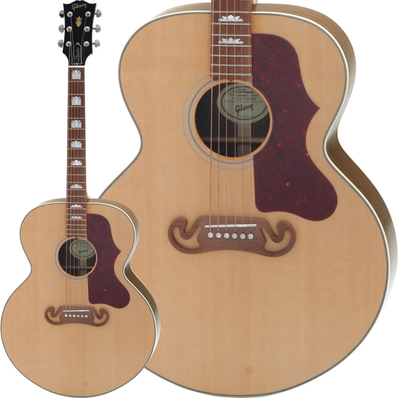 Gibson SJ-200 Studio Walnut (Antique Natural/Gloss Finish) [LR Baggs プリアンプ搭載エレアコ仕様] [本数限定特別価格]