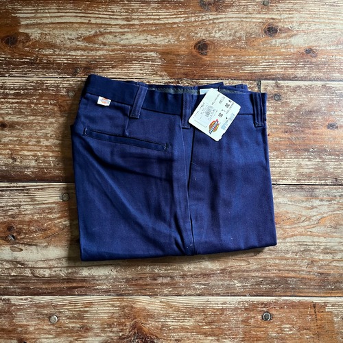 1990's DEADSTOCK Dickies Industrial Wear /Cotton Work Pants/30/Navy