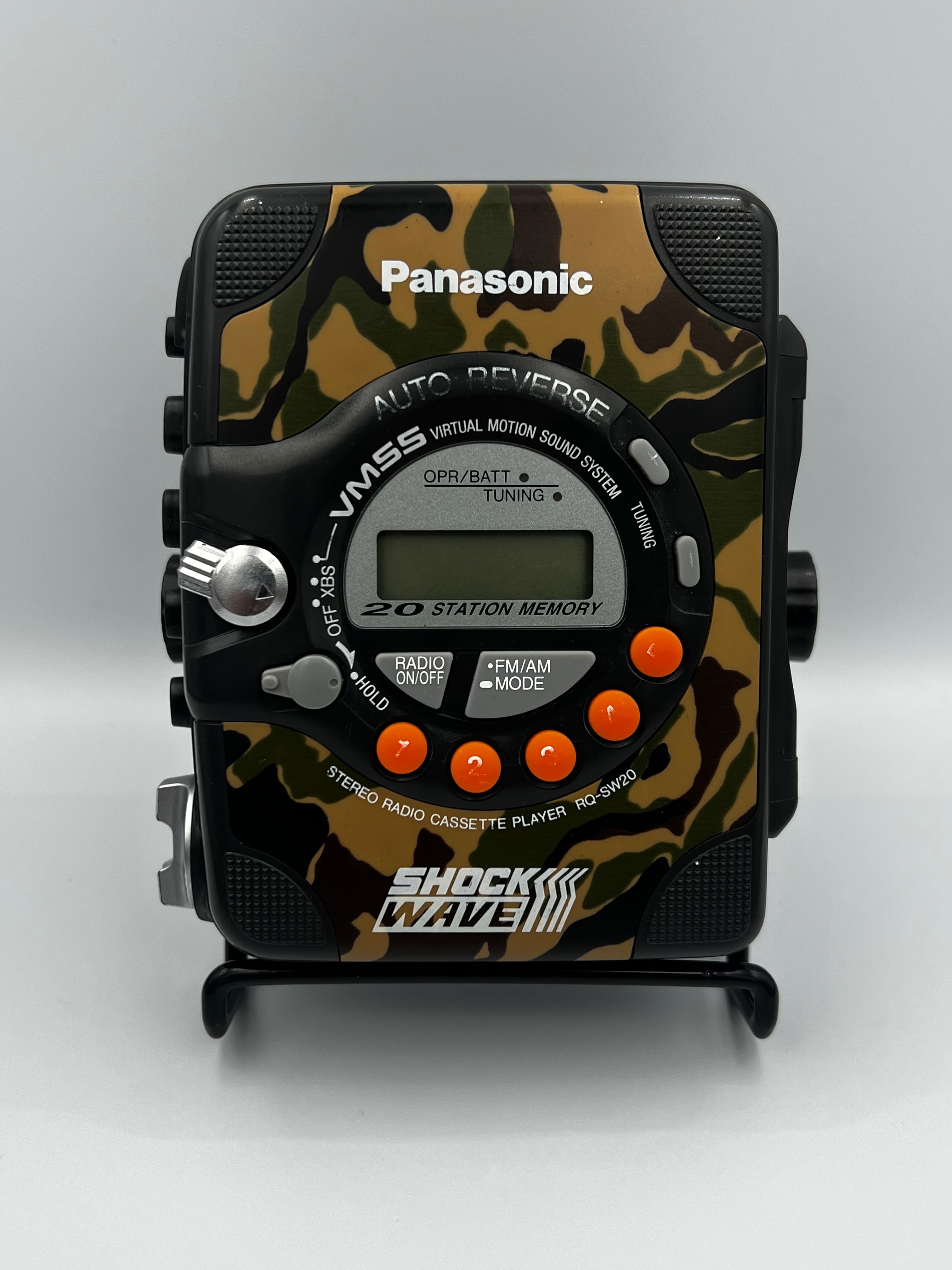 Panasonic SHOCK WAVE RQ-SW20 迷彩 カセットプレーヤー | TAPE PACKS