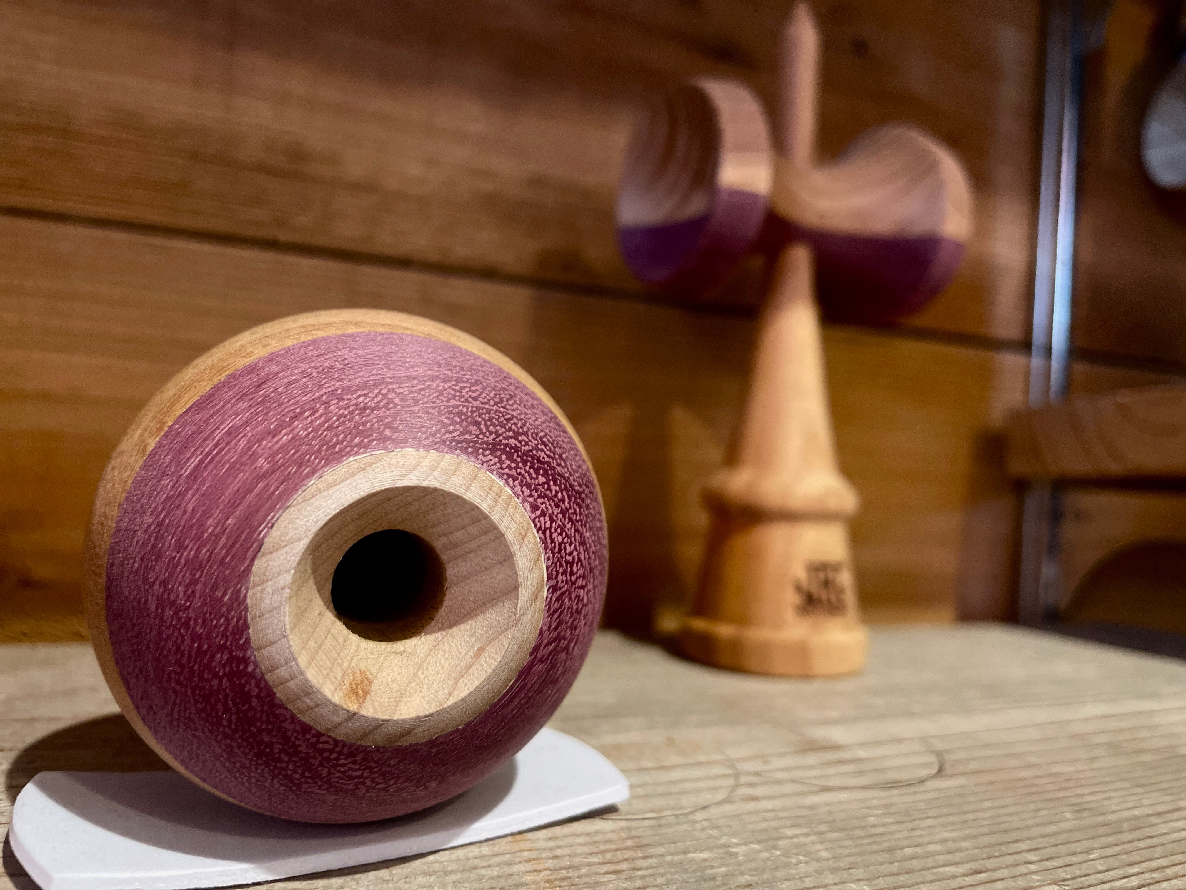 「けん玉」JAC KENDAMA 10mm line laminated JAC KENDAMA 10MM LINE LAMINATED MSLG けん玉 | MERSYS
