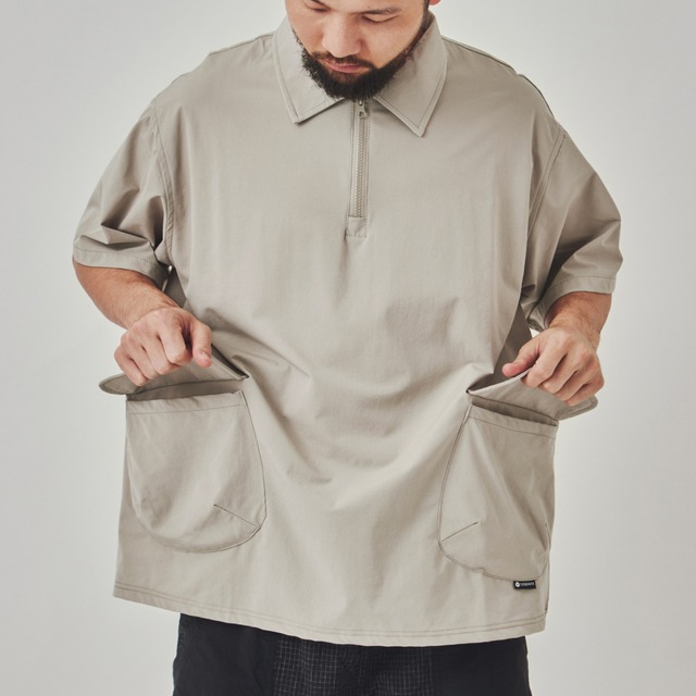 クロスユニット・ジップギアシャツ A1947