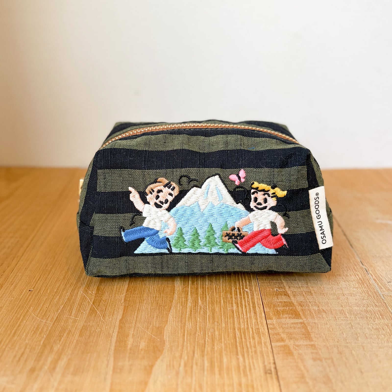 あおば着用 ノイズクラフト ポーチ OSAMU GOODS_HARAPPA 山ポーチ | millvalley