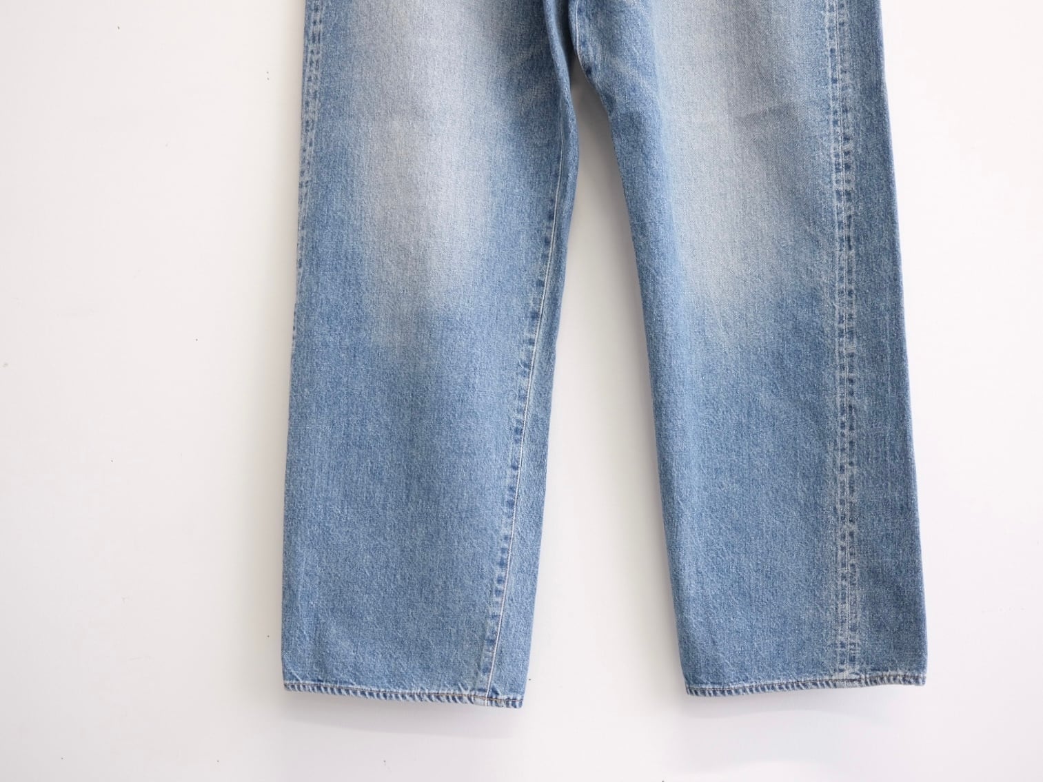 ULTERIOR” VINTAGE WASHED SELVEDGE DENIM 5P PANTS” | Lapel online store