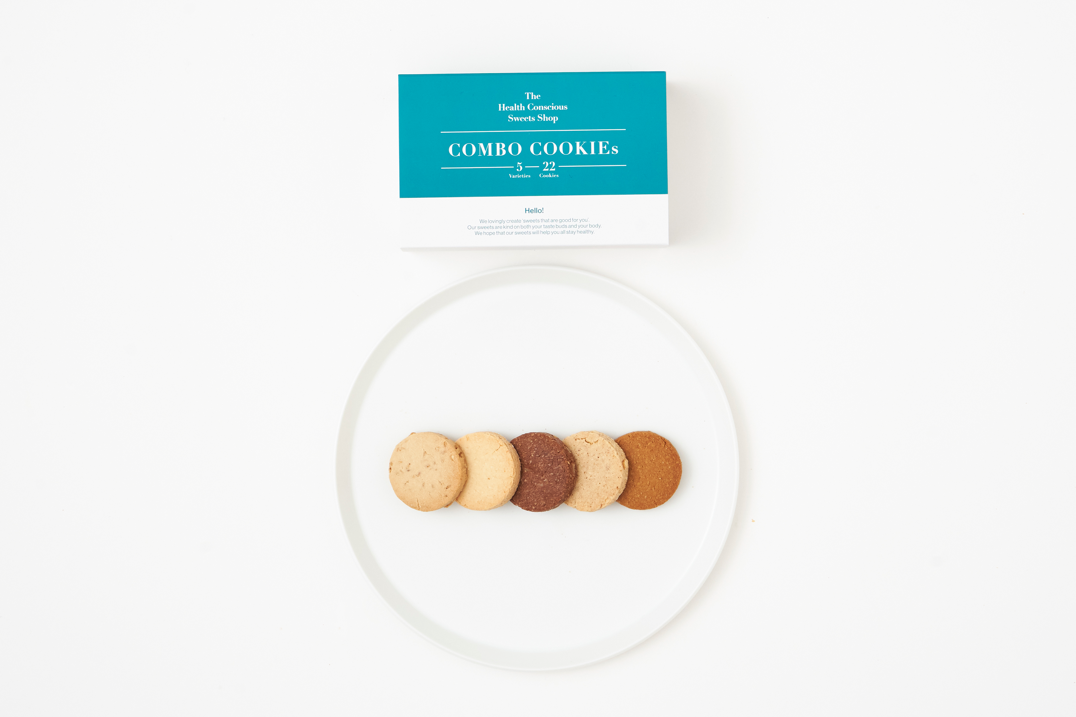 COMBO  COOKIEs  5 varieties  22 cookies /  クッキー5種類  22個入り