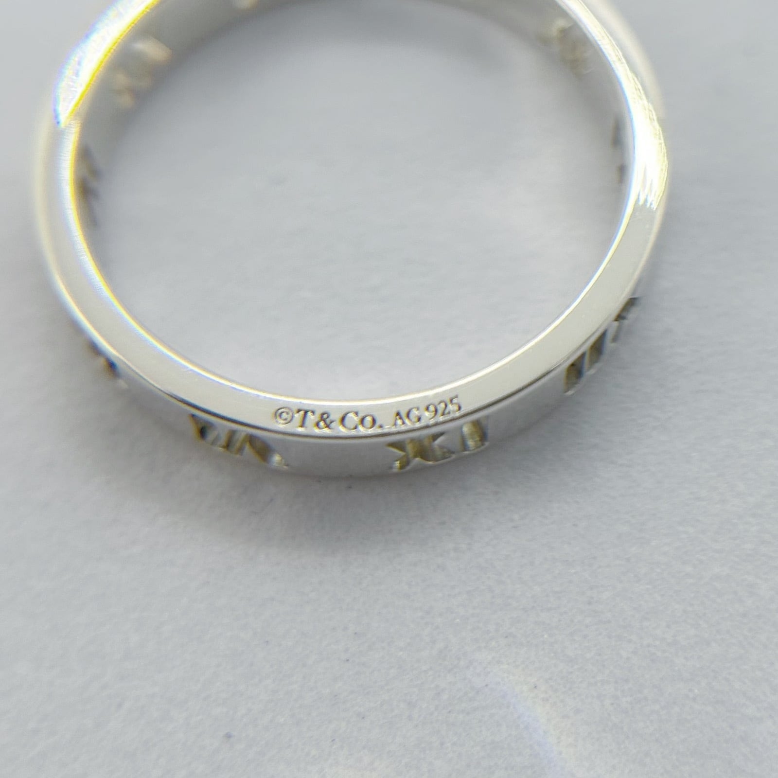 TR5358】Tiffany&Co. atlas cut out ring/silver925 TR5358】Tiffany&Co. atlas cut out ring/silver925