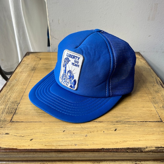 80s "LIBERTY 100 YEARS" patch mesh cap【仙台店】
