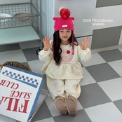 ニニベロ / ninibello / もこもこビーニー / 韓国子供服 / キッズ / 26winter〖取寄〗*FREE*