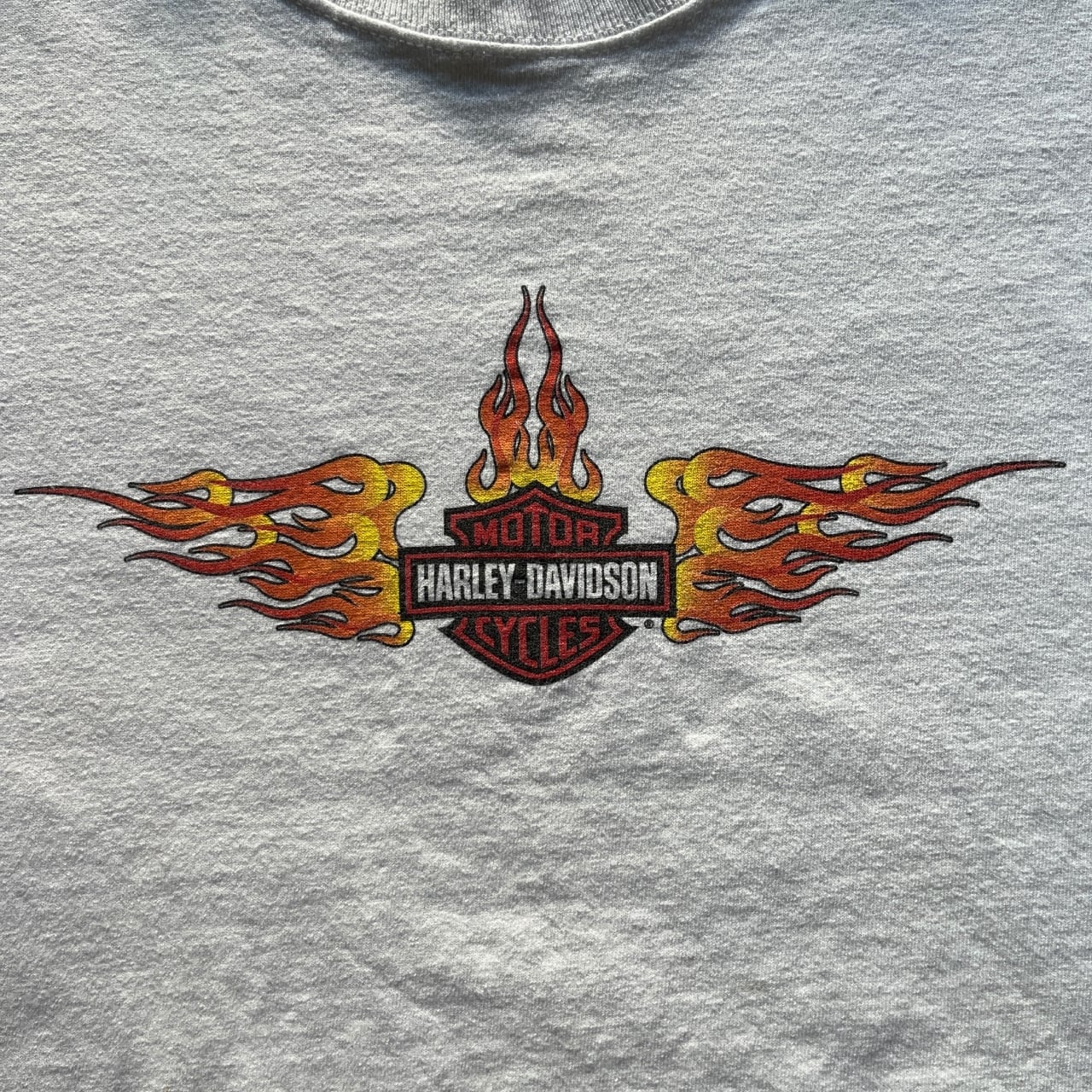 トップス HARLEY-DAVIDSON flame Y2K Harley Davidson Y2K Flame Emblem Logo L/S Tee | Vintage High Line