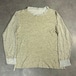 70s DUOFOLD Two Layer Fabric 霜降り 長袖Tシャツ