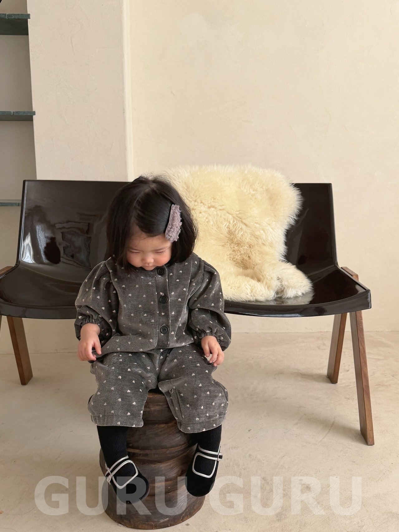 GURUGURU［取寄］velour romper 26winter