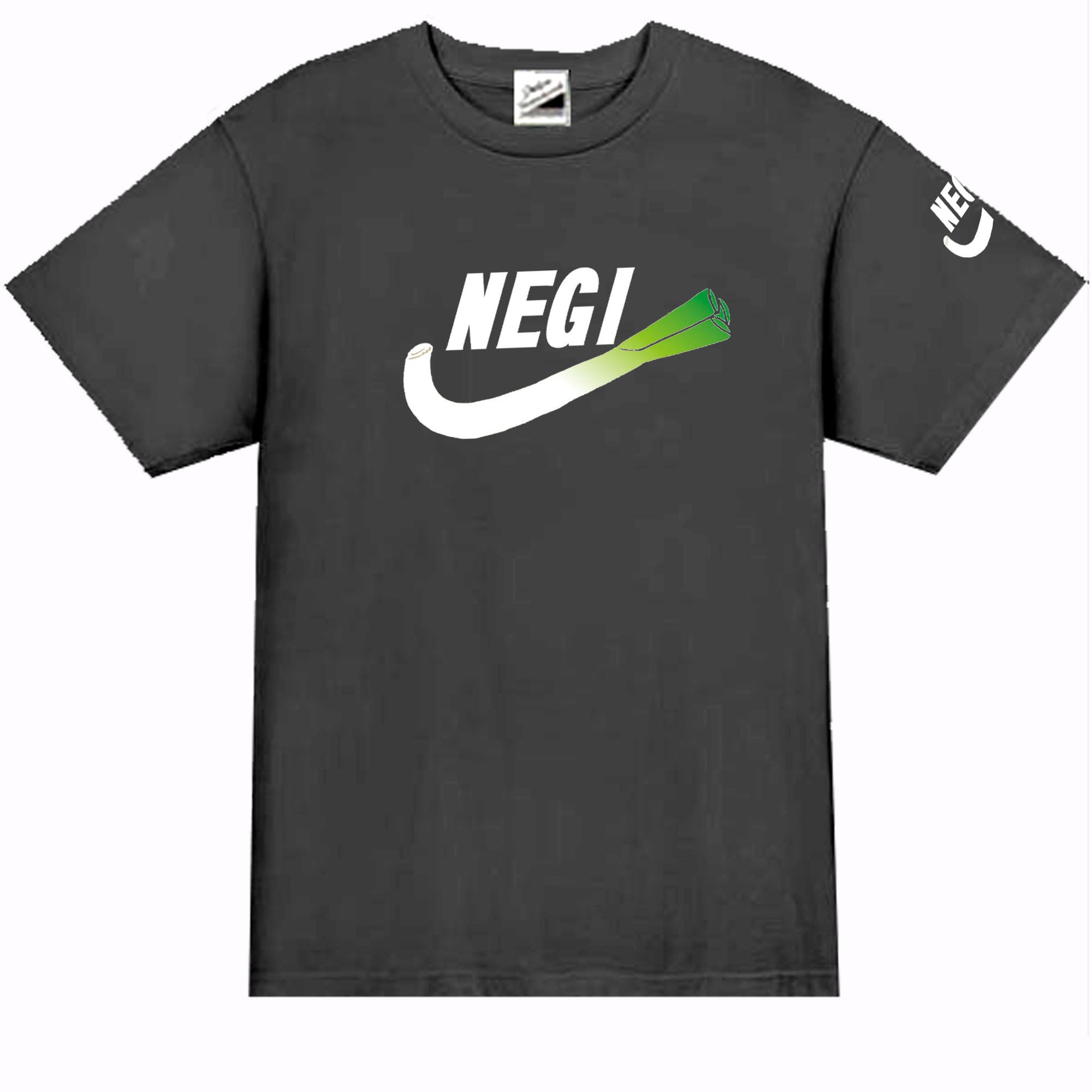 正規登録商標ライセンス品［NEGI/半袖XL～3XL］ ねぎTシャツ 面白い