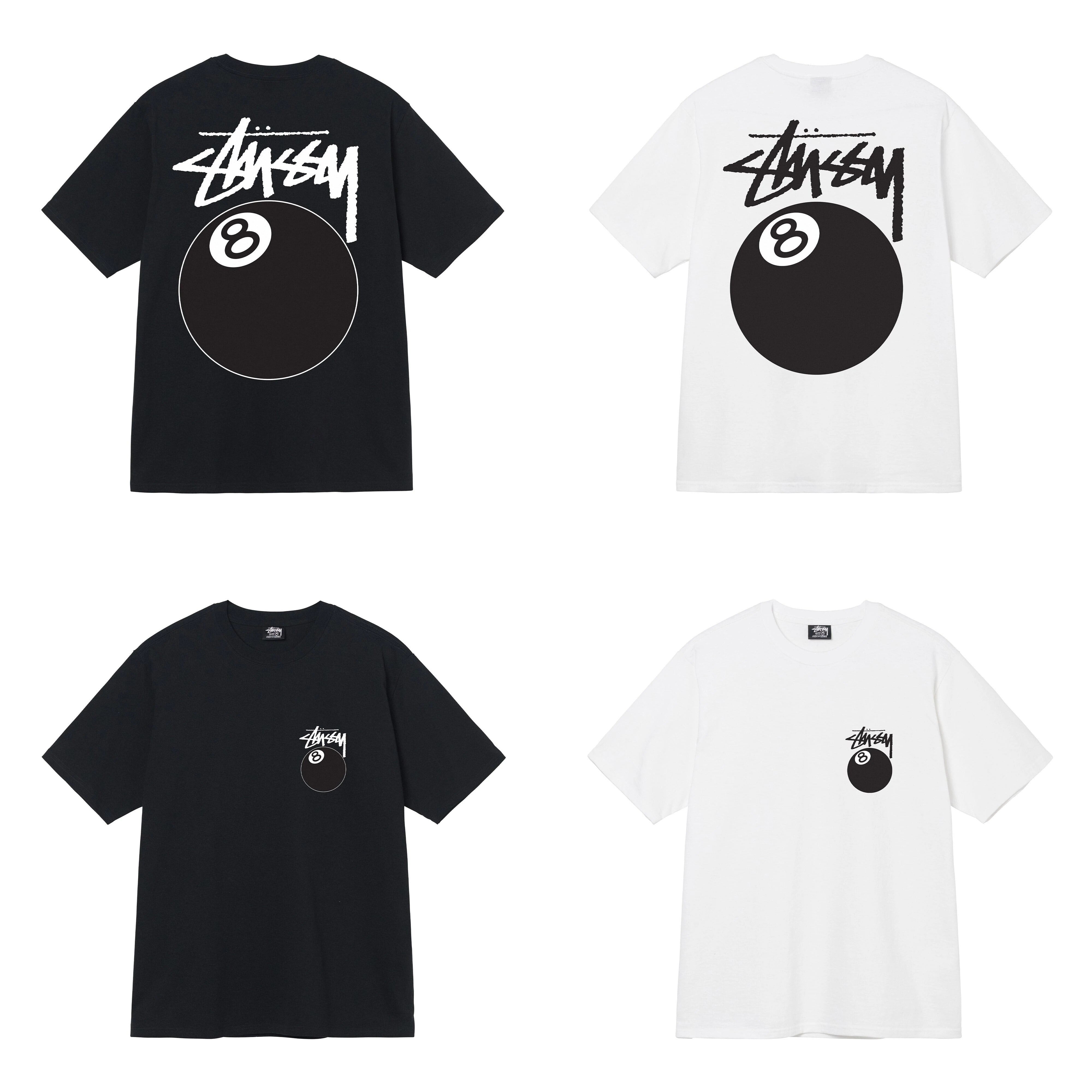 STUSSY 8 BALLステューシー 8ボール 半袖Tシャツ