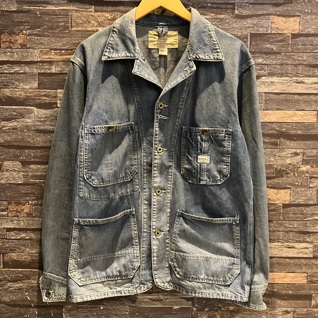 RRL DENIM ENGINEER COVERALL
