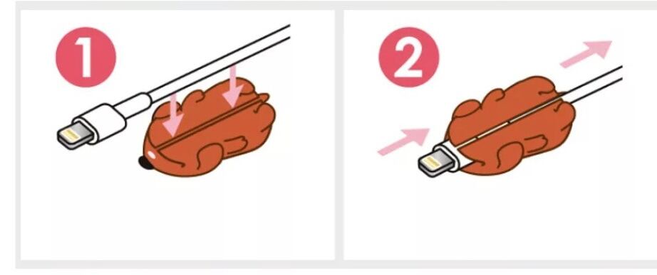 充電ケーブルプロテクター ネコ科セット